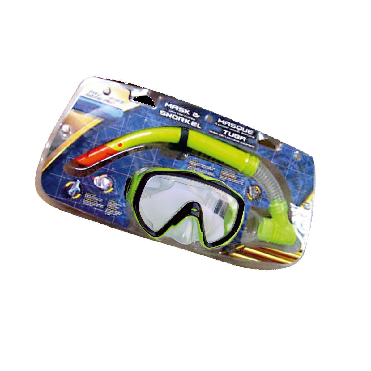KZLD-2303A/121CSB ALMIRA TPR MASKE SNORKEL SET 24
