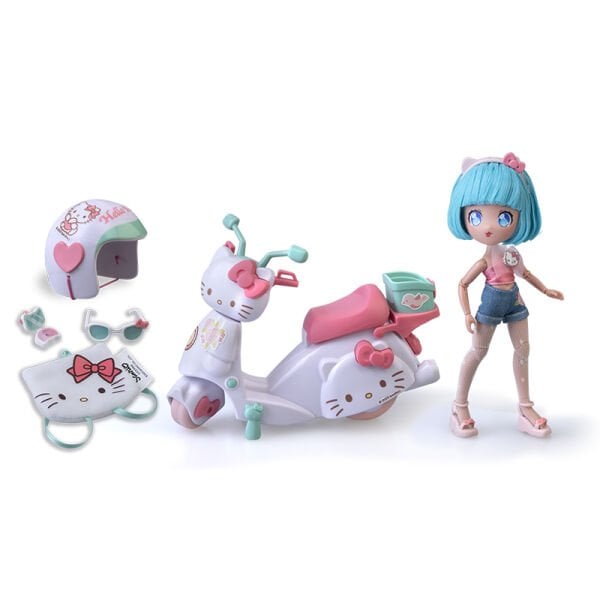 GPH-HKTF3000 HELLO KITTY MANGA BEBEK VE SCOOTER 4