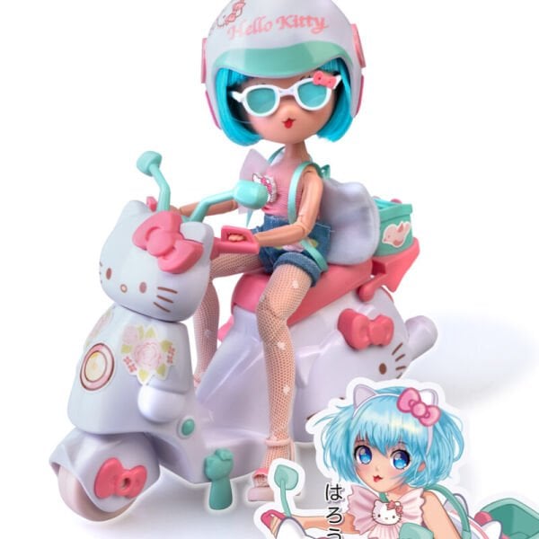 GPH-HKTF3000 HELLO KITTY MANGA BEBEK VE SCOOTER 4