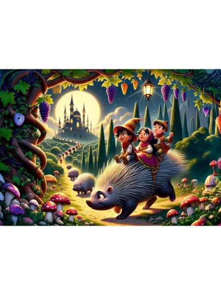 HD-35541 KIRPI VE ARKADASLARI 200PRC 12