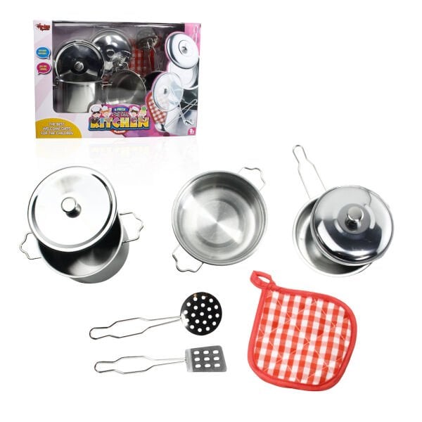 VAR-ATF-683E 8 PRC RAFLI CELIK TENCERE TAVA SETI 12