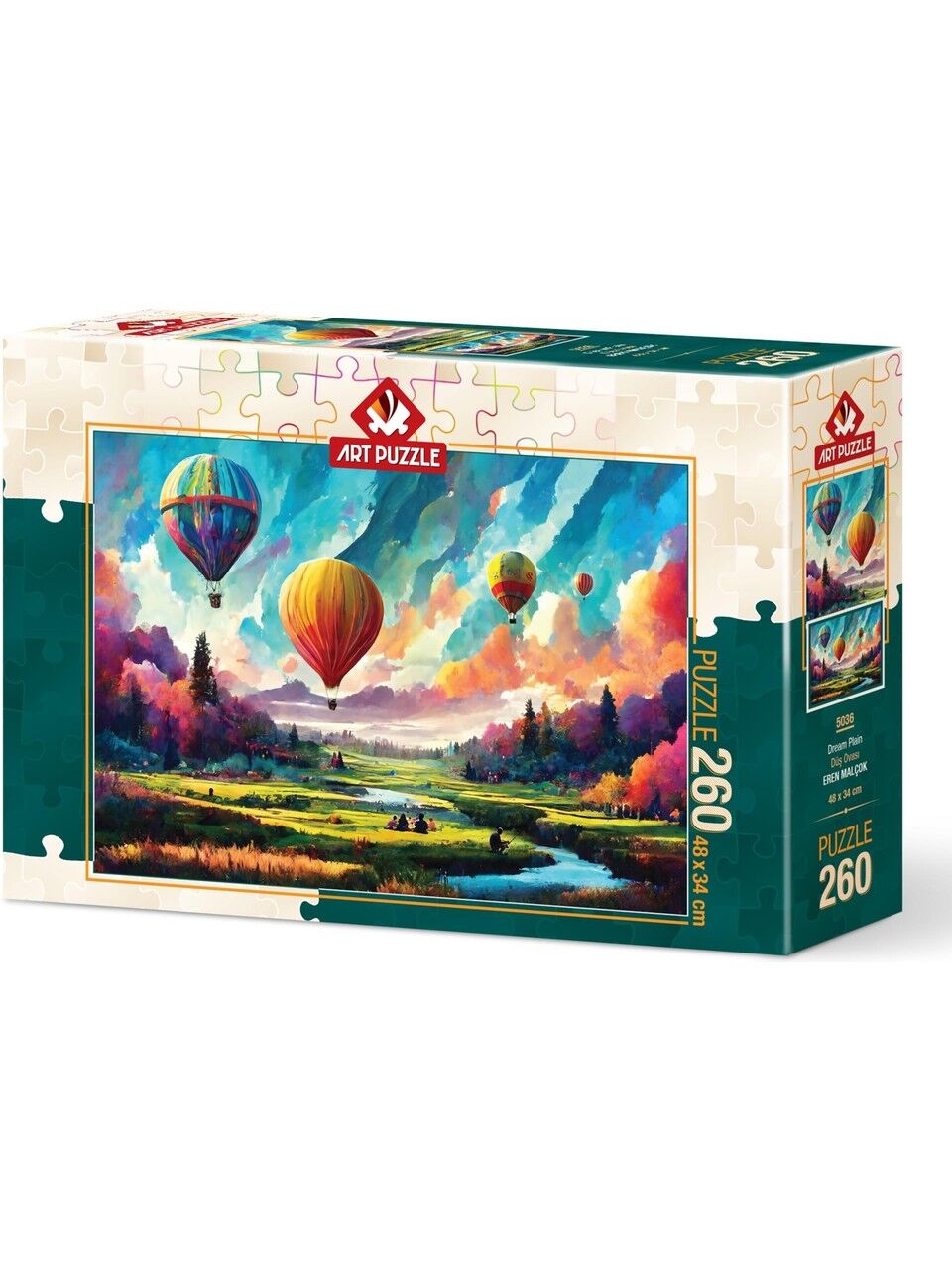 HD-5036 DUS OVASI 260 PARCA PUZZLE 12