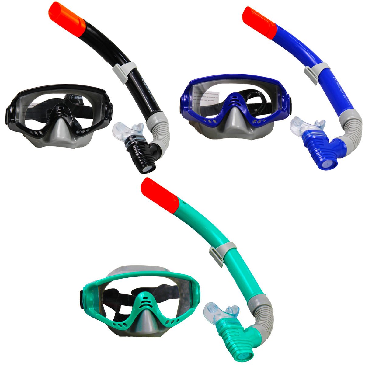 KZLD-2322A/113PBH MASKE SNORKEL SPACE(ICBOX12) K48