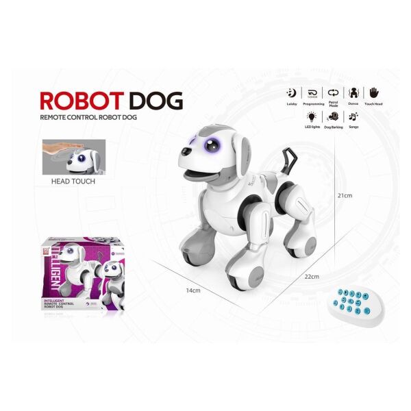 VAR-G52 UK SARJLI INTERAKTIF AKILLI ROBOT KOPEK 6