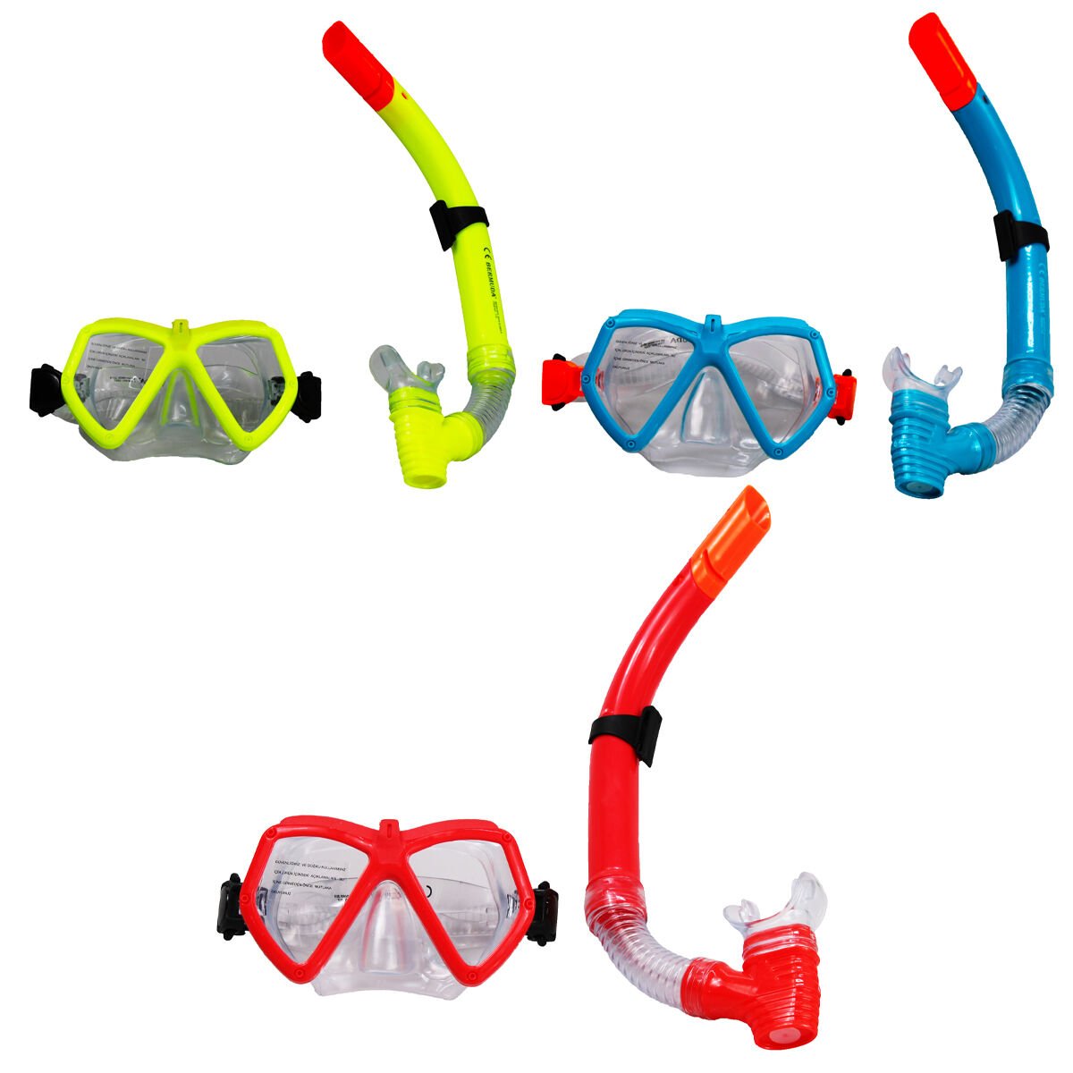 KZLD-2327/113CSB MASKE SNORKEL COCUK (ICBOX12) K 24