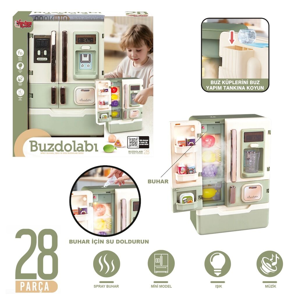 VAR-VRD10650 ISIK SESLI AKS BUZDOLABI 12