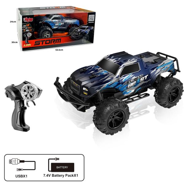 VAR-SYR-666-835A UK FF 2,4G SARJLI 1,8 OFF ROAD 4