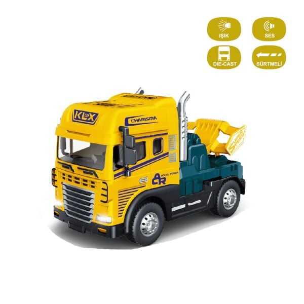 VAR-KLX600-345 SURTMELI ISIKLI MUZIKLI 1:24 CEKICI 48