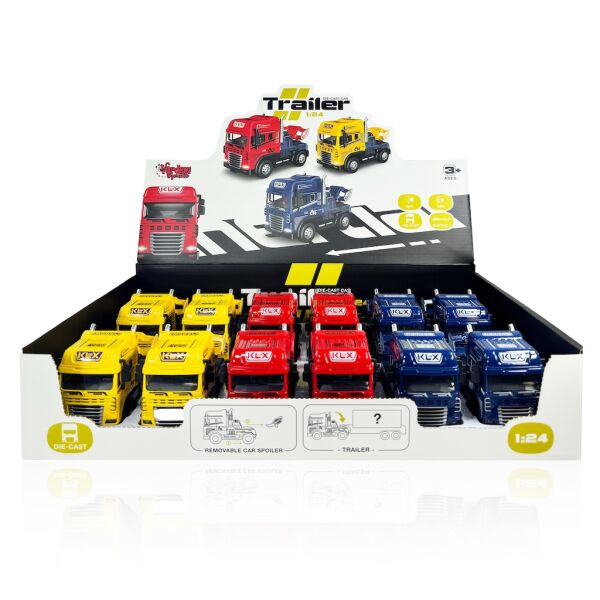 VAR-KLX600-345 SURTMELI ISIKLI MUZIKLI 1:24 CEKICI 48