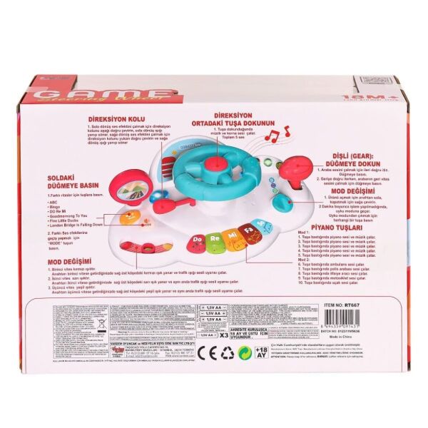 VAR-RT667 EGITICI ISIKLI MUZIKLI BEBEK DIREKSIYONU 12