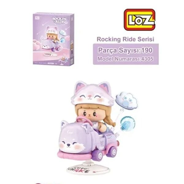 VGN-LZ4305 LOZ FOX SALLANMA SURUSU 190 PARCA BLOCK OYUNCAK 48