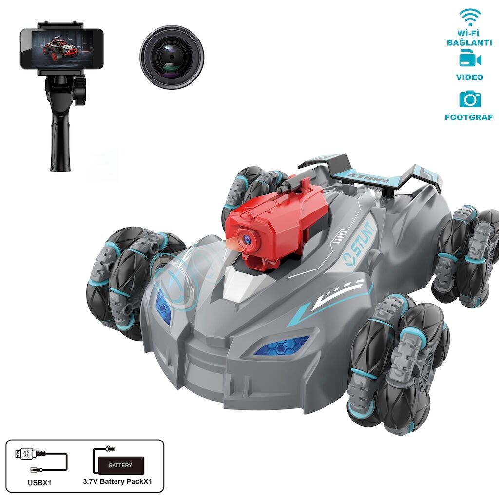 VAR-SYR-666-863 2.4G WIFI KAMERALI STUNT ARABA 24