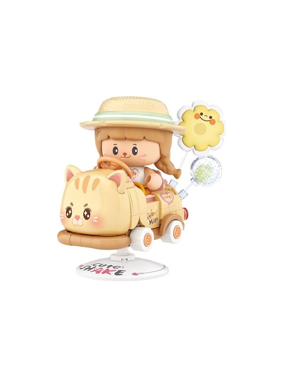 VGN-LZ4306 LOZ KUCUK KEDI SALLANAN SURUS 190 PARCA BLOCK OYUNCAK 48