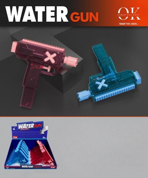 KZL-T03A SU TABANCASI SEFFAF UZI 12 LI STAND 120