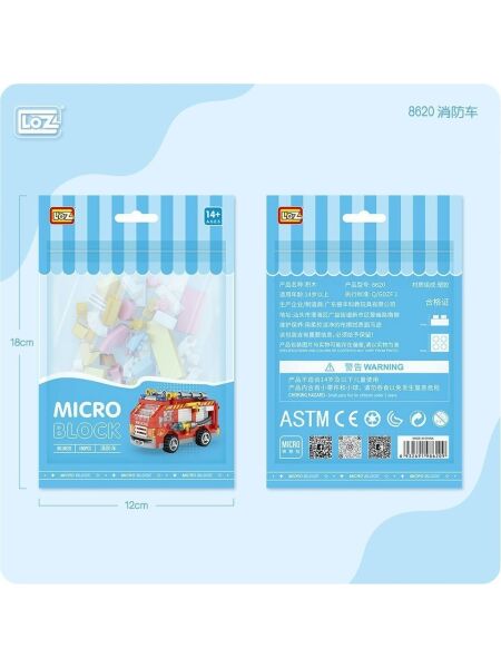 VGN-LZ8620 LOZ ITFAIYE 180 PRC  BLOCK OYUNCAK-MINI POSET 96