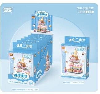 VGN-LZ8813 LOZ DONDURMA DUKKANI 400 PCS BLOCK OYUNCAK 48