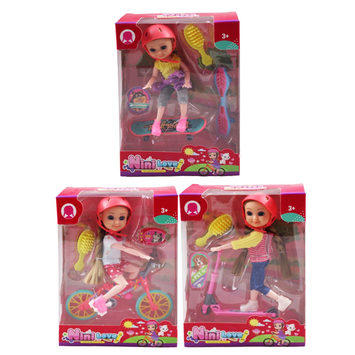 KZL-55836 BEBEK MINI SPORCU 3 ASS 96