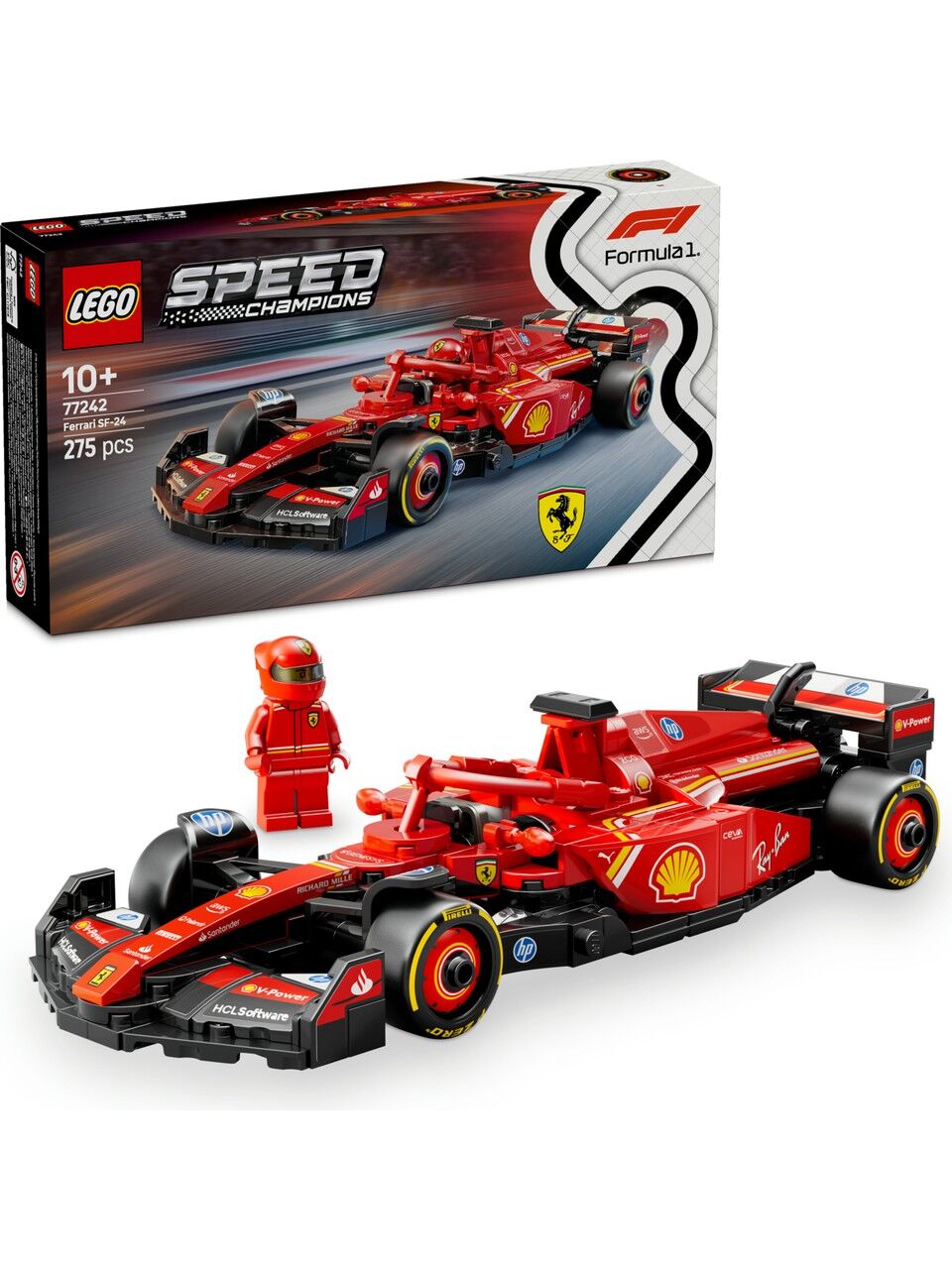 ADOL-LSR77242-S F1 FERRARI SF24  4 STAND