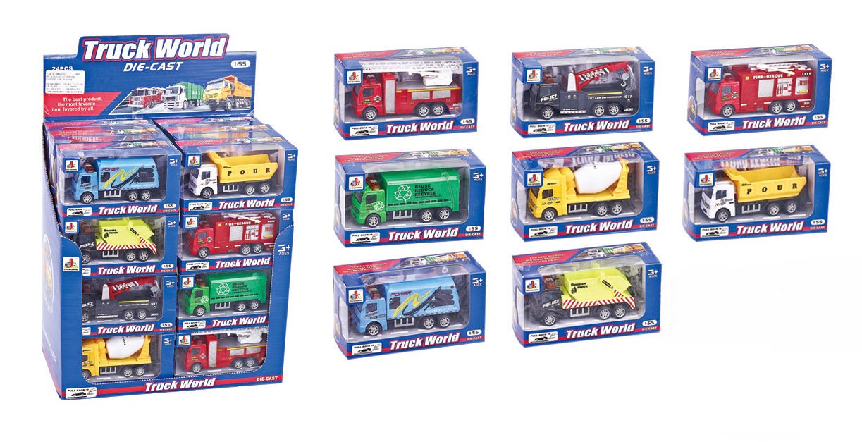 KZL-DS837 KAMYON SET KUT 10 ASS (BOX24)144