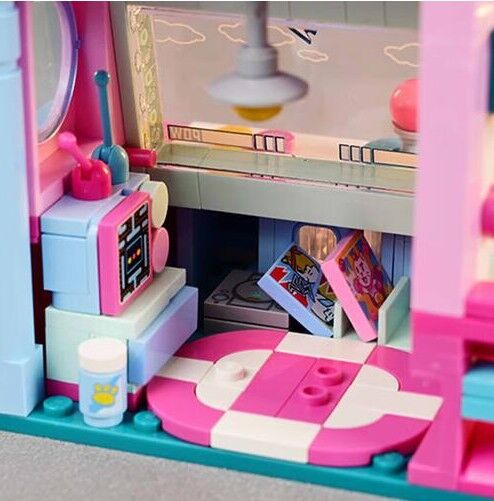 VGN-KP28019 KEEPPLEY TURUNCU KEDI OYUN ODASI 384 PARCA BLOCK 30