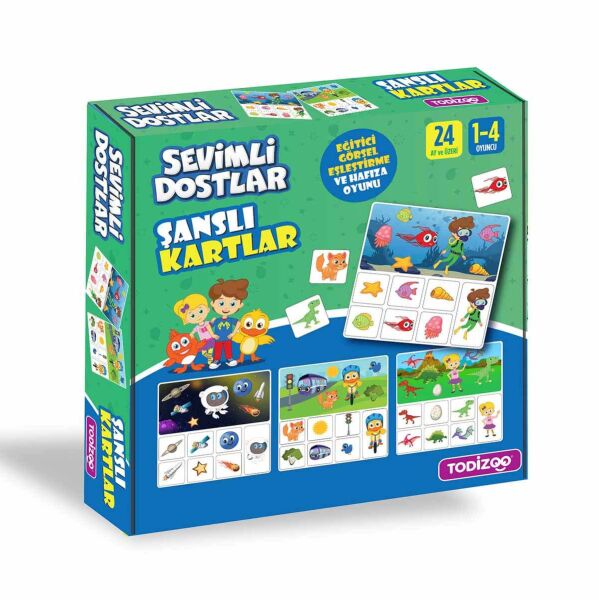 SAM-83913 SEVIMLI DOSTLAR SANSLI KARTLAR 12