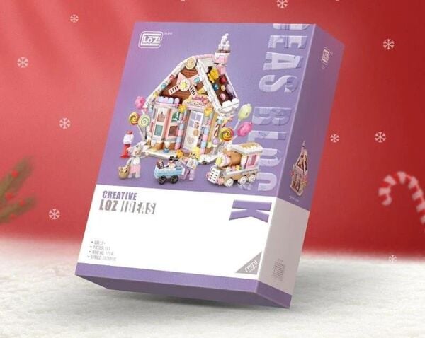 VGN-LZ1224  LOZ SEKER EVI 781 PRC BLOCK OYUNCAK 24