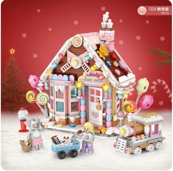 VGN-LZ1224  LOZ SEKER EVI 781 PRC BLOCK OYUNCAK 24