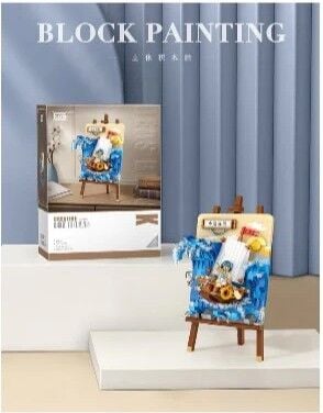 VGN-LZ1280  LOZ YELKENLI GEMI AHSAP BOYAMA 592 PRC BLOCK OYUNCAK 24