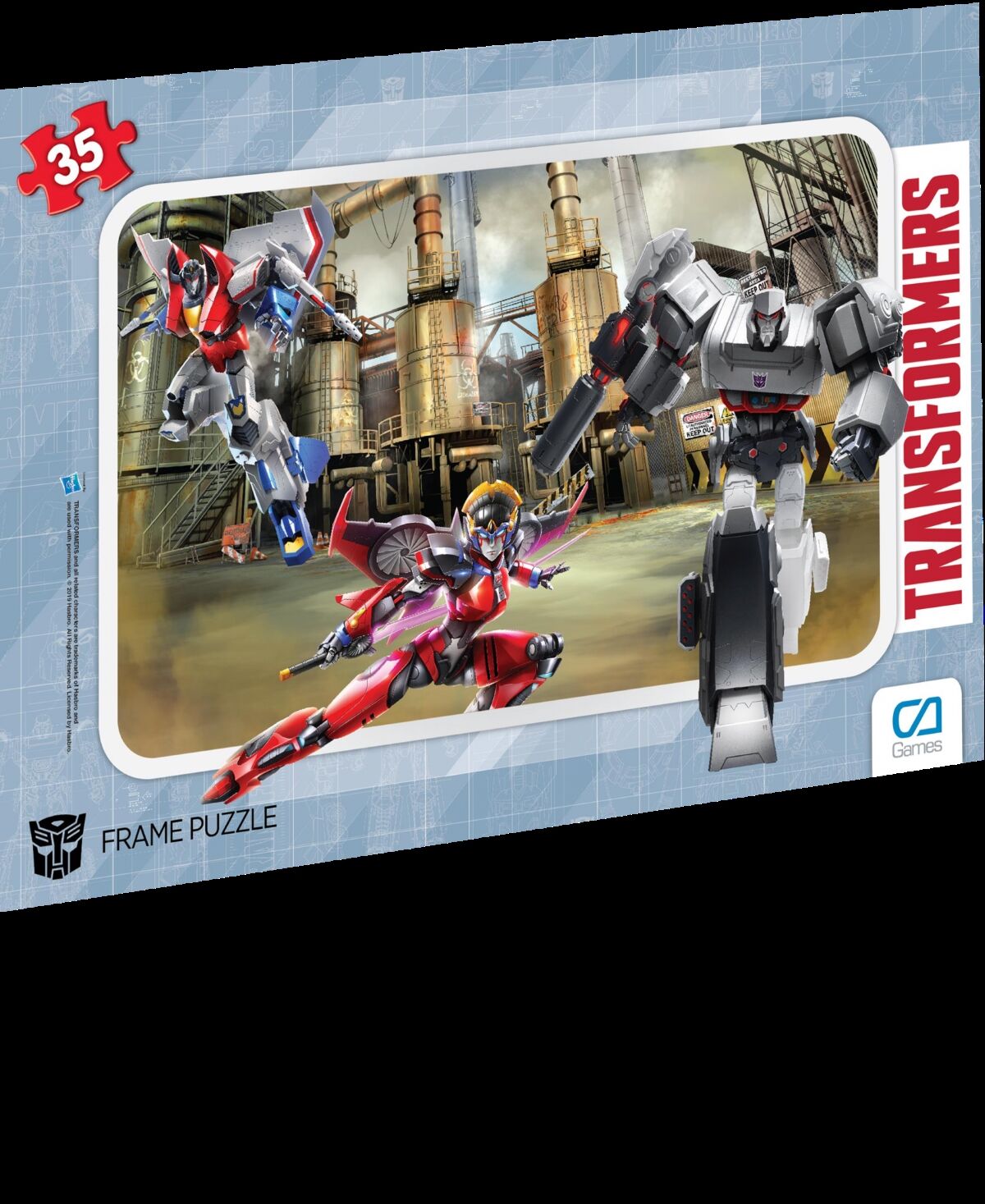 CAO-5016-5017 TRANSFORMERS FRAME PUZZLE 96