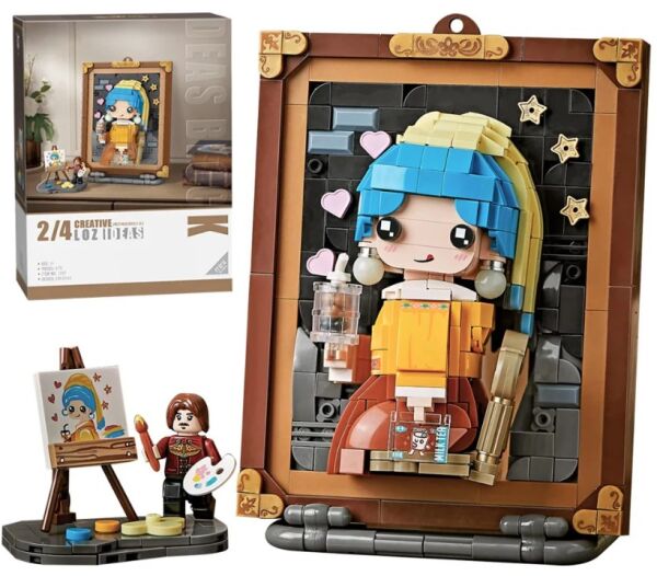 VGN-LZ1287  LOZ INCI KUPELI KIZ AHSAP BOYAMA 676 PRC BLOCK OYUNCAK 24