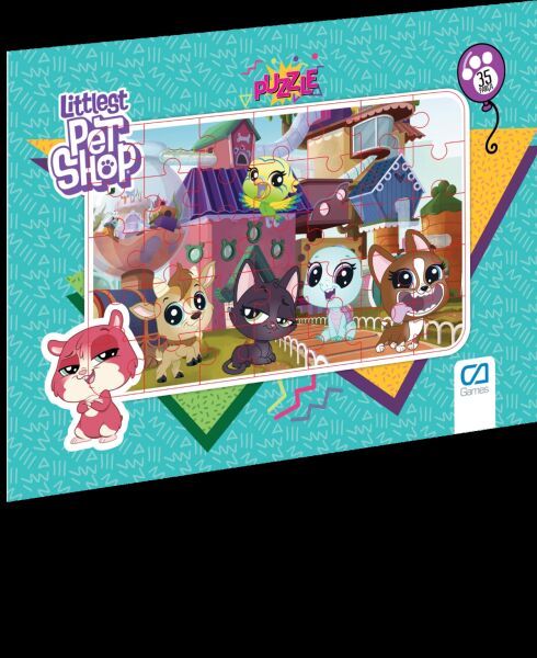 CAO-5018-5019 PETSHOP FRAME PUZZLE 96