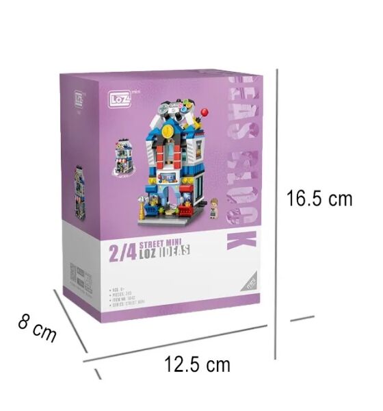 VGN-LZ1642 LOZ OYUN DUKKANI 393 PARCA BLOCK 48