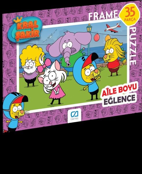 CAO-5049-5050 KRAL SAKIR FRAME PUZZLE 96