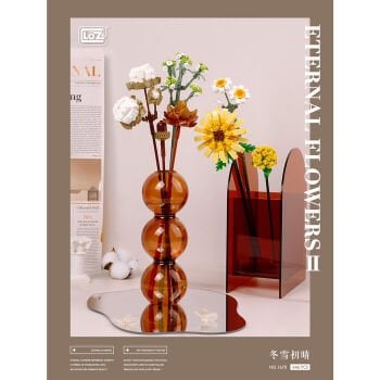 VGN-LZ1670  LOZ EBEDI CICEKLER / PAMUK PAPATYA GERBERA 646 PRC BLOCK 48