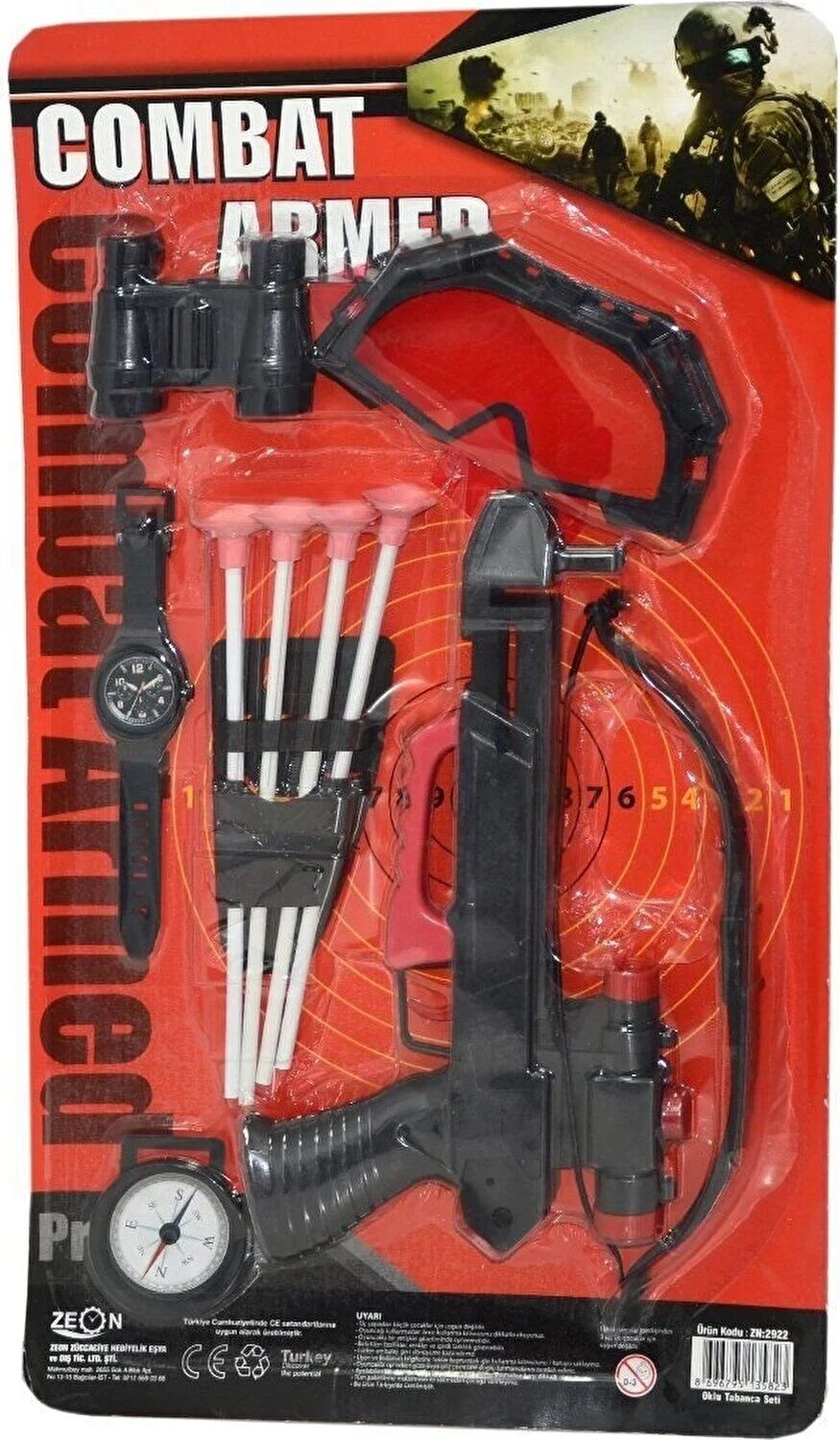 ZEON-ZN-2922 OKLU TABANCA SETI 48