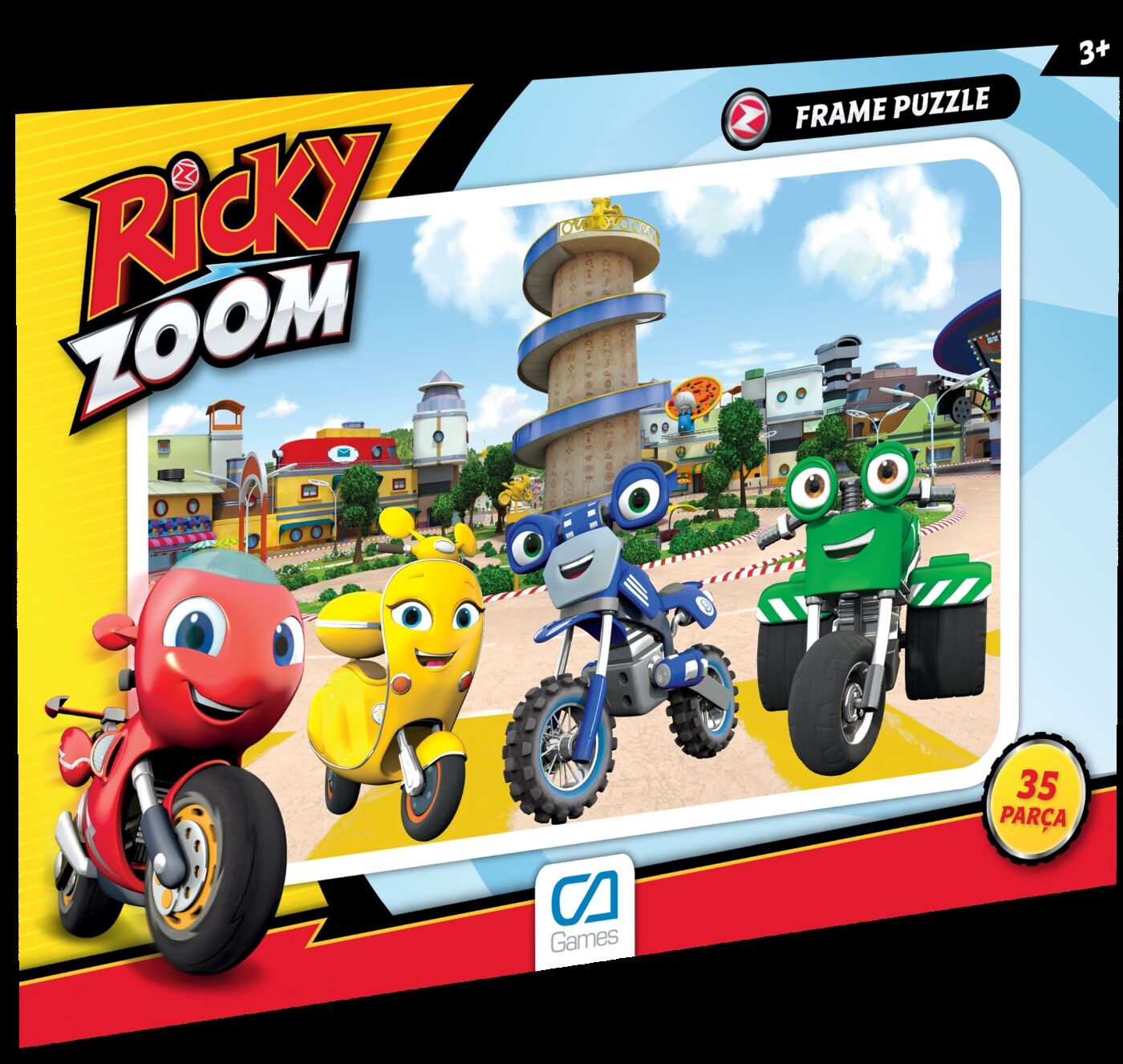 CAO-5115-5116 RICKY ZOOM FRAMEPUZZLU 96