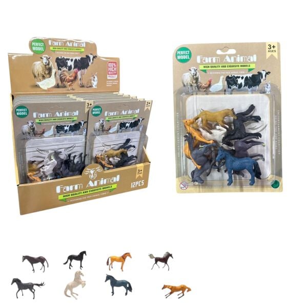 KZL-A30 HAYVAN SET ATLAR KARTELA 144