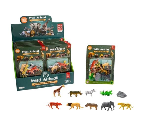 KZL-H3 HAYVAN SET VAHSI KARTELA 120