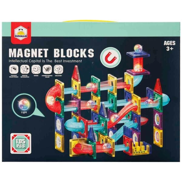 SUN-S01004400 MANYETIK BLOK ISIKLI 105PRC 12