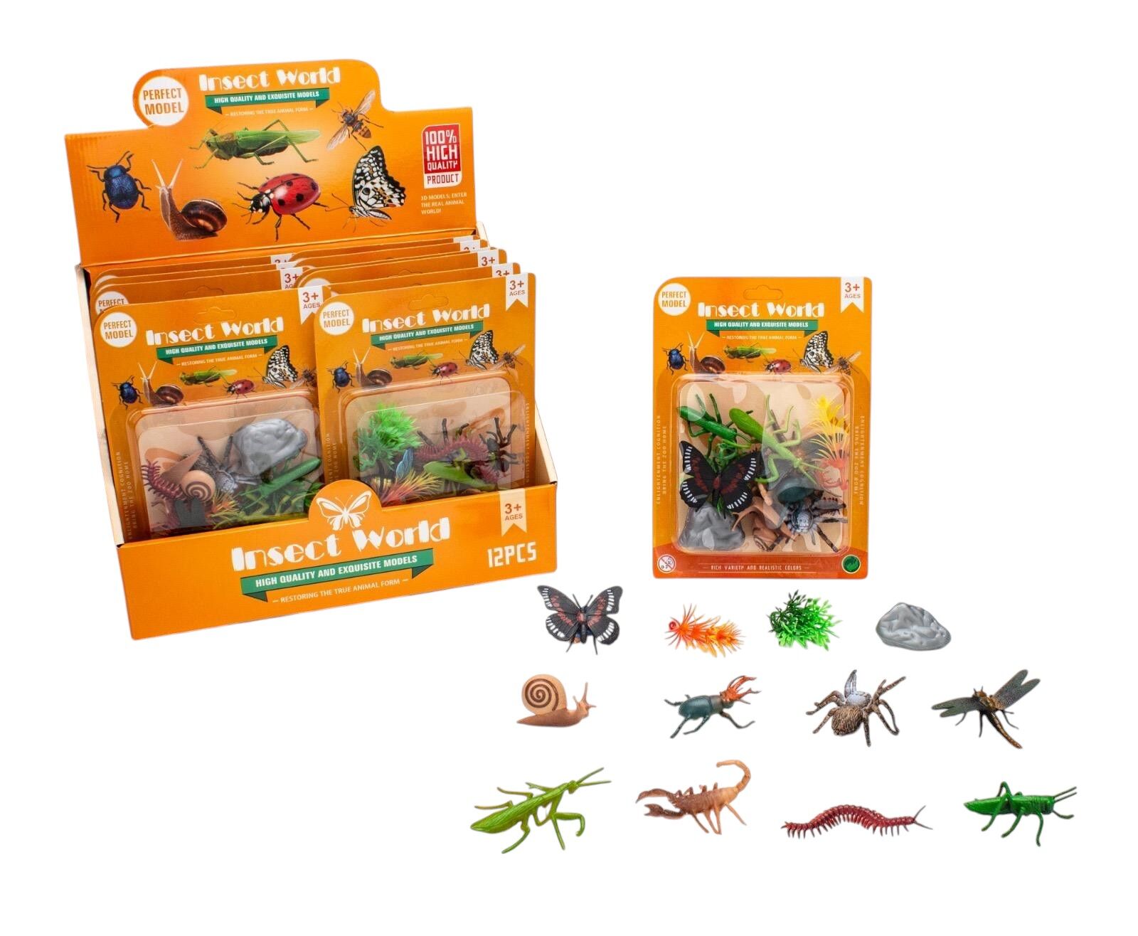 KZL-H7 HAYVAN SET BOCEKLER KARTELA 144