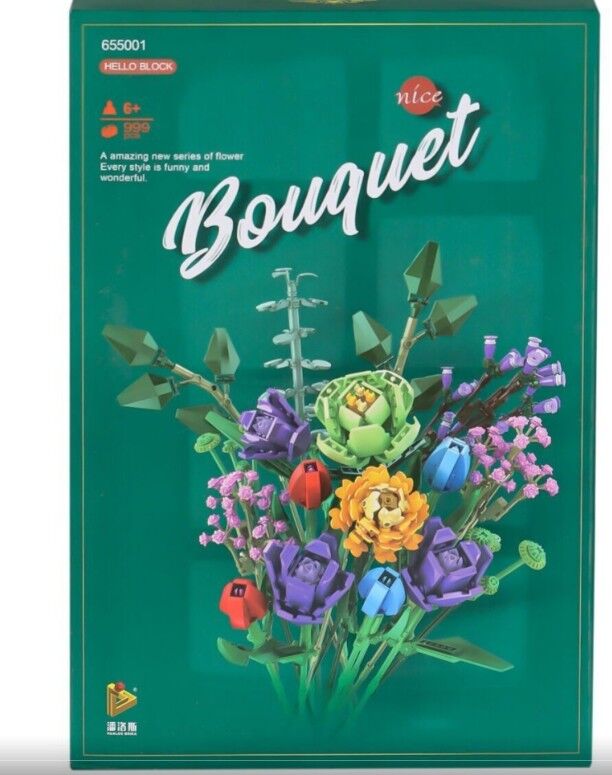 VGN-P655001  PANLOS CICEK BUKETI 999 PRC BLOCK OYUNCAK 24