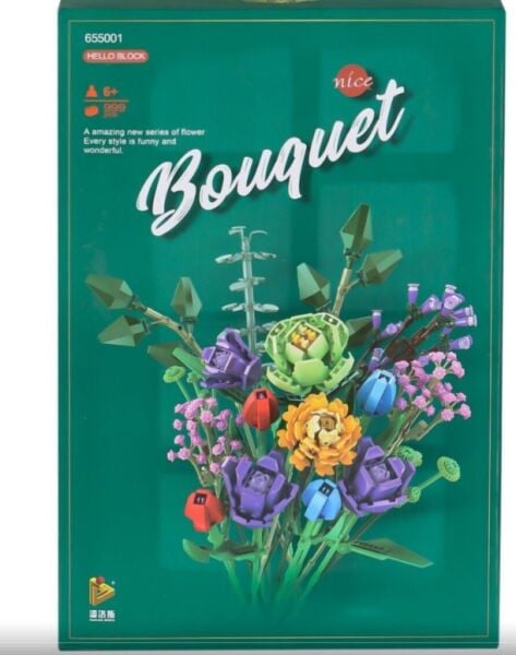 VGN-P655001  PANLOS CICEK BUKETI 999 PRC BLOCK OYUNCAK 24