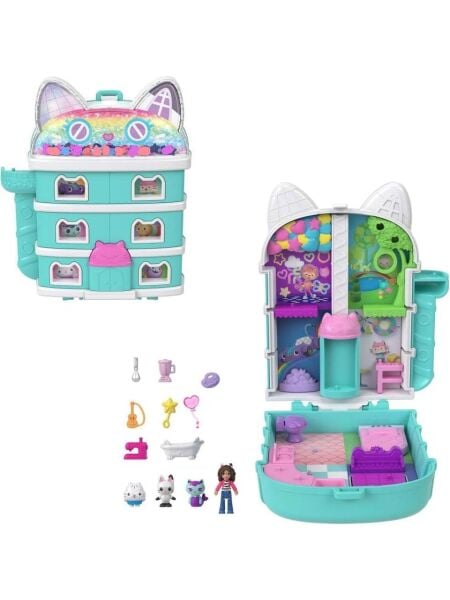 MATE-JFV02 PP POLYPOCKET GABBY NIN OYUNCAK BEBEK EVI 4