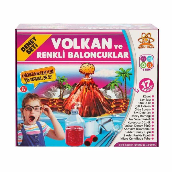 SUN-S00003707 BILIM SET VOLKAN VE BALONCUK 8
