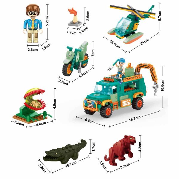 SUN-S00004426 29608 BLX JUNGLE SET 2 FGR 346 PRC 8