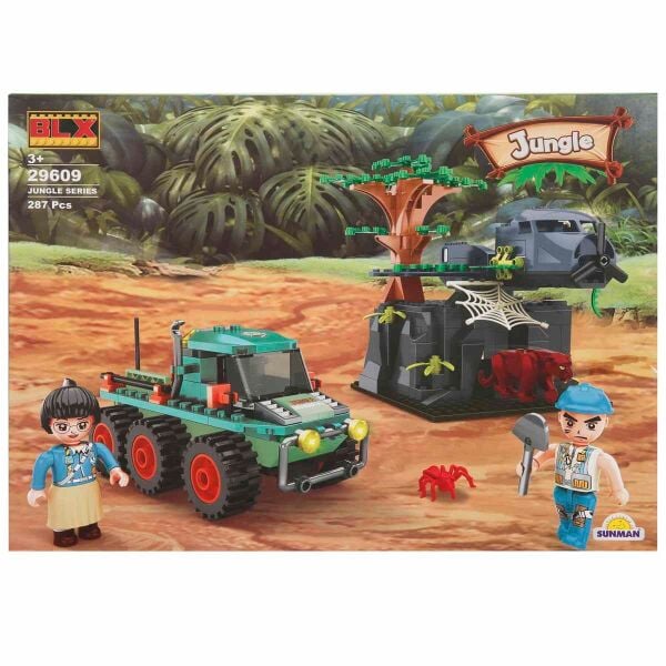 SUN-S00004429 BLX-JUNGLE SET 2 FIGUR 278 PRC 12