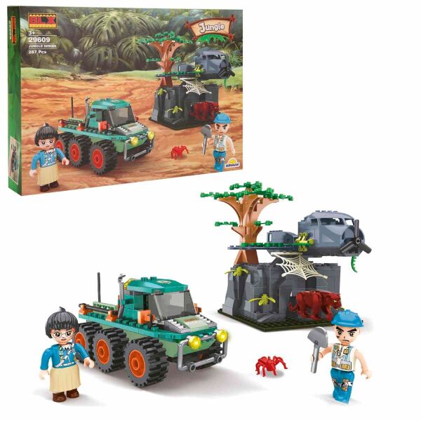 SUN-S00004429 29609 BLX-JUNGLE SET 2 FIGUR 278 PRC 12