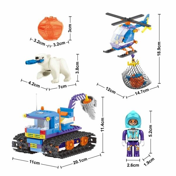 SUN-S00004442 29613 GLACIER ADVENTURE SET 321 PRC 8