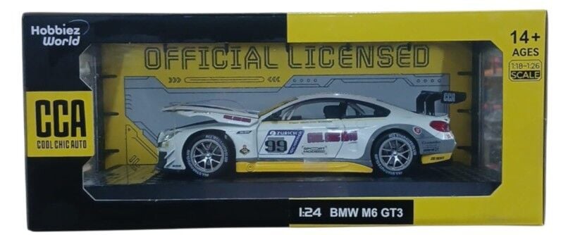 EKC-68278A-B CCA 1/24 BMW M6 GT3 BEYAZ 12