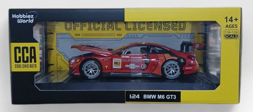 EKC-68278A-K CCA 1/24 BMW M6 GT3 KIRMIZI 12
